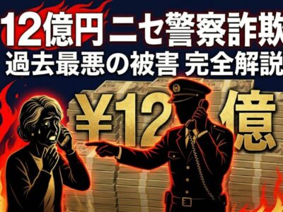 【過去最悪】愛媛で12億円被害！ニセ警察詐欺の手口と銀行口座売買の罪｜警察官を名乗る罪・対策・被害時対応を完全解説
