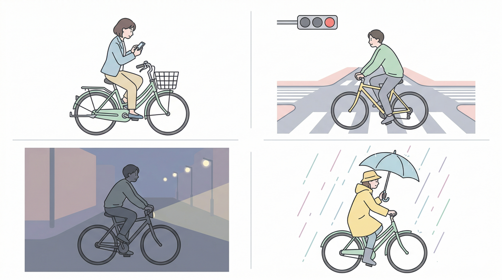 自転車の反則金一覧表（2026年4月施行）