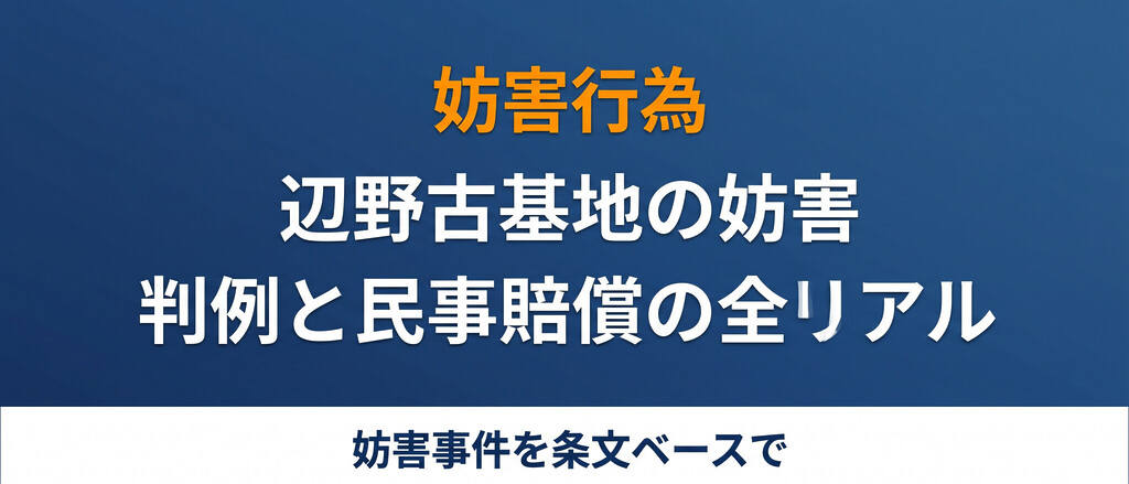 「正義の抗議」がどこから犯罪に変わるのか。辺野古で活動家が問われた罪、食らった刑、払わされた金のすべて