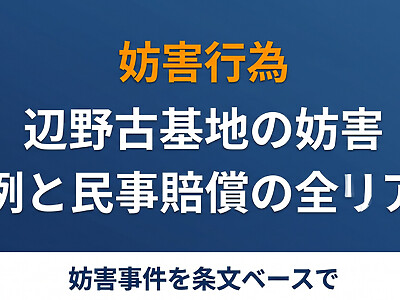 「正義の抗議」がどこから犯罪に変わるのか。辺野古で活動家が問われた罪、食らった刑、払わされた金のすべて