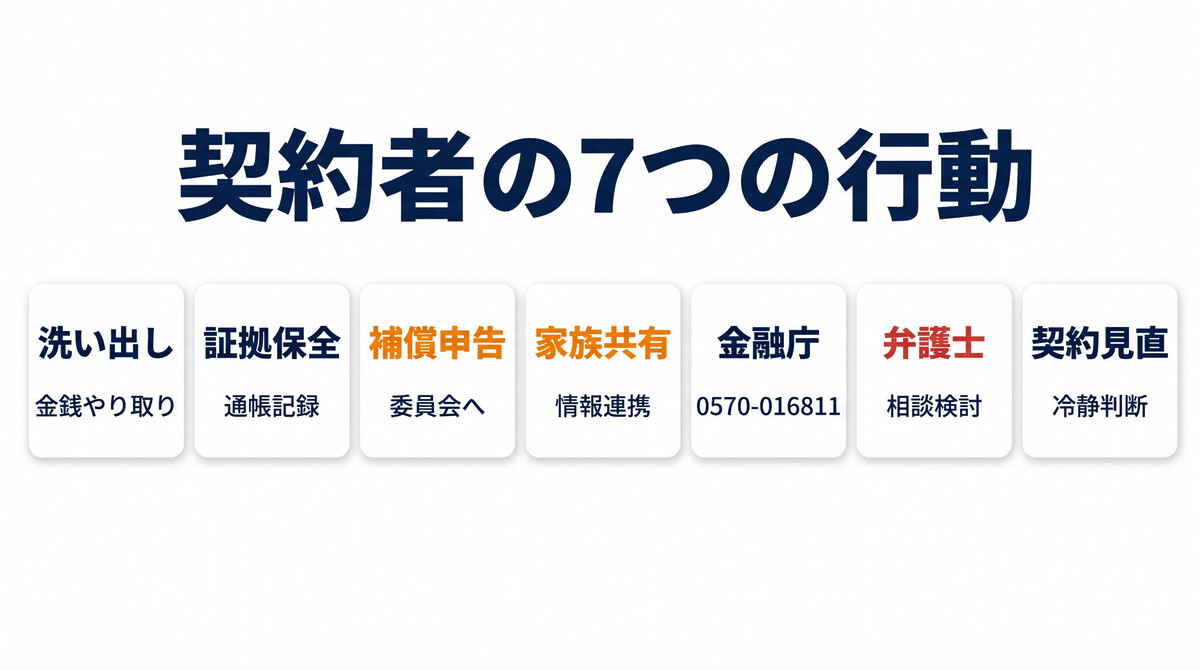プルデンシャル ジブラルタ 契約者 補償申告 手順 証拠保存 弁護士相談