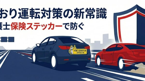 【2026年最新】あおり運転対策は「弁護士保険ステッカー」で防ぐ時代へ｜妨害運転罪の罰則・判例・被害者の対処法まで完全解説