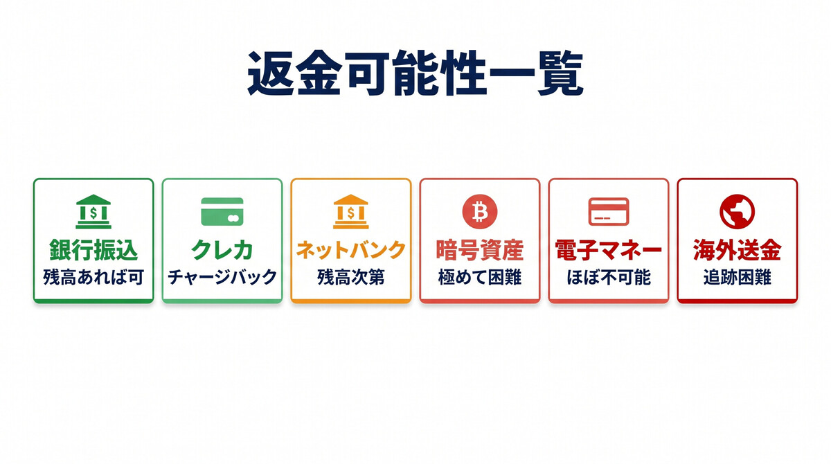 SNS投資詐欺 返金 お金 取り戻す 振込 暗号資産 送金方法