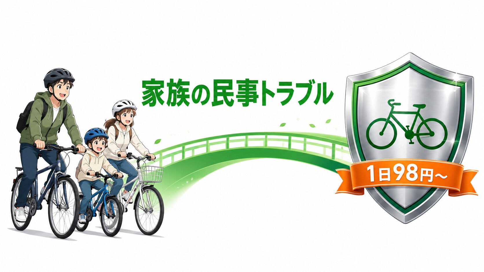 弁護士保険ミカタ 家族 日常トラブル SNS 労務 契約 1日98円 家族特約