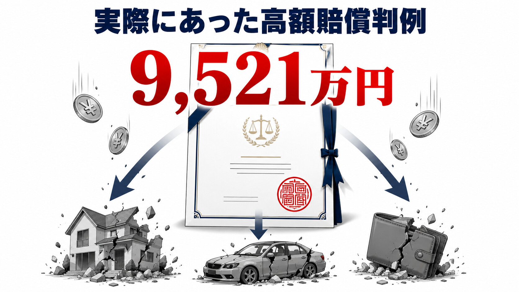 自転車事故 高額賠償 判例 9521万円 神戸地裁 2013年