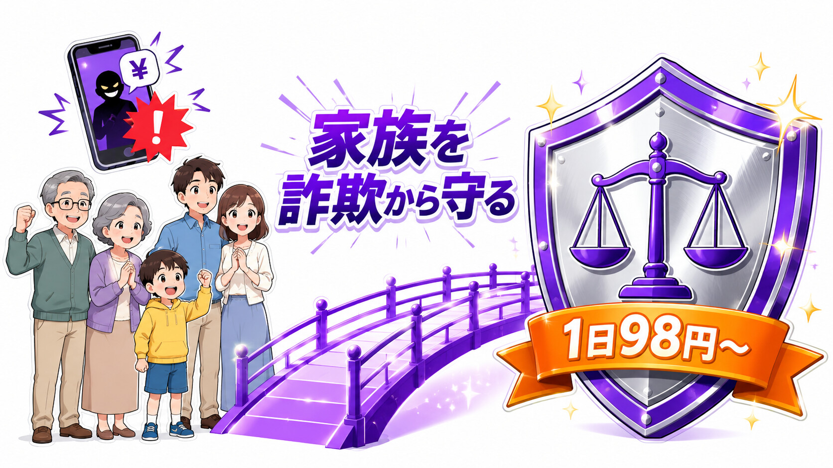 弁護士保険ミカタ 情報商材詐欺 返金請求 1日98円 家族特約