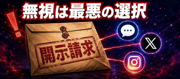 発信者情報開示請求を無視したらどうなる?2025年情プラ法施行後の意見照会書放置リスクと損害賠償・刑事告訴に発展する5つの段階