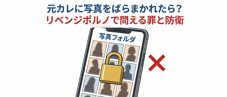 元カレ・元カノに写真をばらまかれたら?リベンジポルノ防止法とストーカー規制法で問える罪と削除・賠償の手順